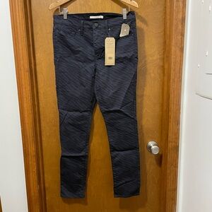 Levi's 311 Shaping Skinny, Purple/Black Tiger, Size 31